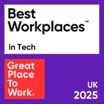 Great Place to Work UK - Best Workplaces in Tech 2025 Logo