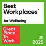 Great Place to Work UK - Best Workplaces for Wellbeing 2025 Logo