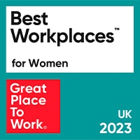 Great Place to Work UK Best Workplaces for Women 2023 Logo