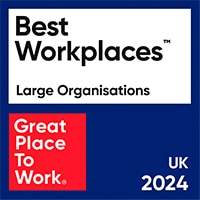 Great Place to Work UK Best Workplaces Logo