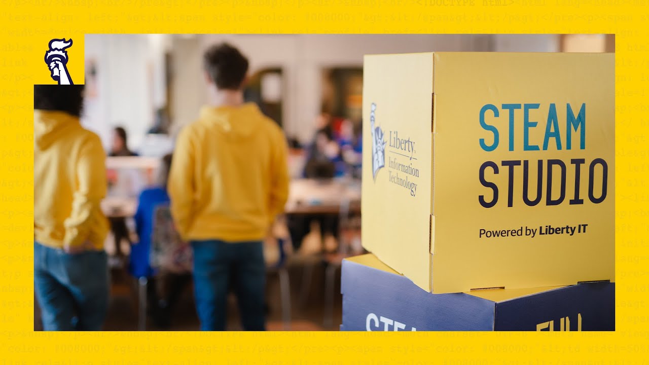 STEAM Studio in Partnership with National Museums NI ∙ Powered by Liberty IT